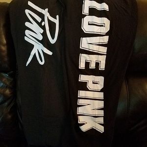 PINK boyfriend fit sweats in EUC